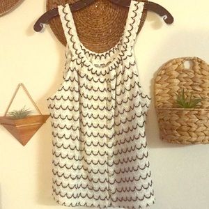 Madewell girly tank top